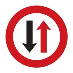 Tato dopravní značka upravuje: